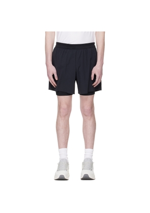 On Black 5 Performance 2/1 Shorts