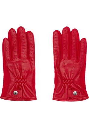 Vivienne Westwood Red Leather Sheep Gloves