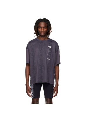 On Gray Performance Volt Running T-shirt