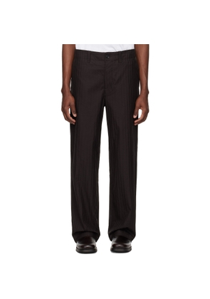 Lacoste Brown Twill Trousers