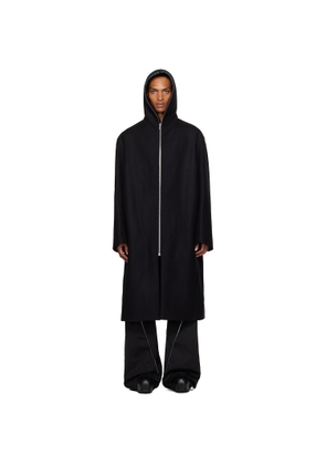 Rick Owens Black Concordians Mac Coat