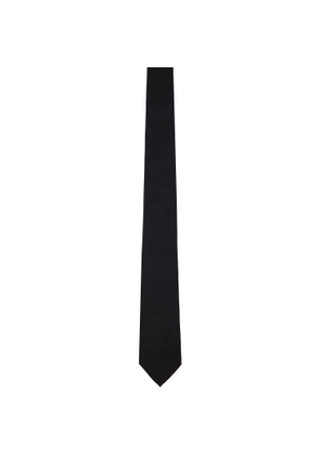 Ferragamo Black Silk Tie