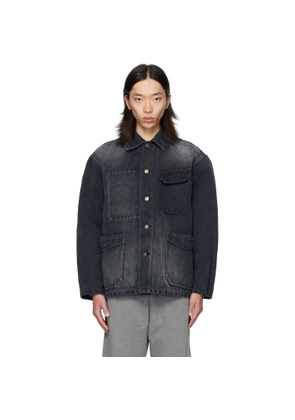 OUAT Black Selvedge Denim Jacket