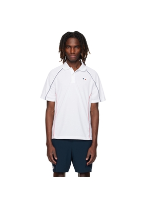 Lacoste White French Tennis Team Polo