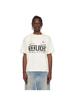 Rhude Off-White 'Rhude Regatta Club' T-shirt