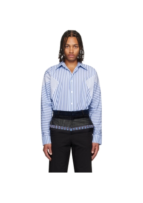 Edward Cuming Blue Arm Flex Shirt
