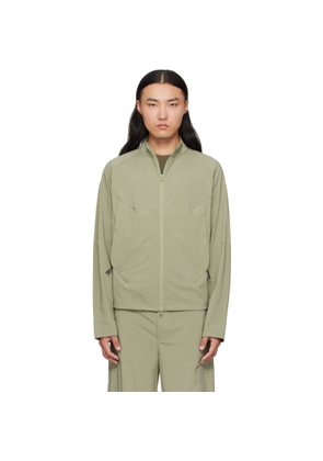 J EONGL I Green Softshell Slash Jacket