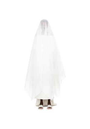 LII SSENSE Exclusive Bridal Capsule Cape Veil