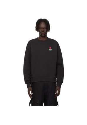 Kenzo Black Kenzo Paris 'Boke Flower' Embroidered Sweatshirt