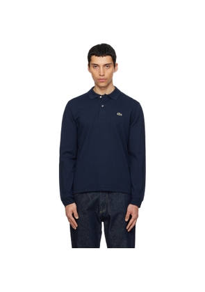 Lacoste Navy Classic Fit Long Sleeve L.12.12 Polo