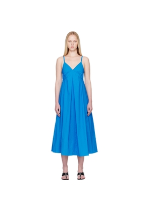 Proenza Schouler Blue Proenza Schouler White Label Barker Midi Dress