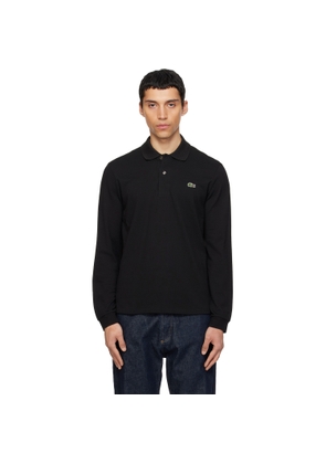 Lacoste Black Classic Fit Long Sleeve L.12.12 Polo
