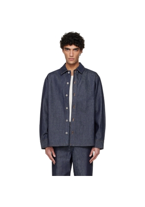 A.P.C. Navy Japanese Denim Jacket