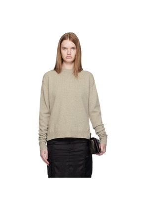 Rick Owens Off-White Concordians Round Neck Sweater