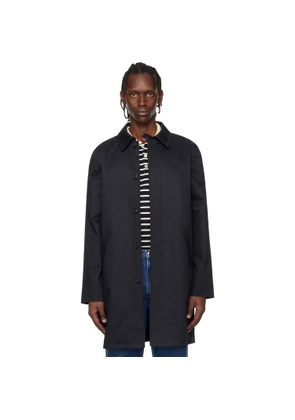 A.P.C. Navy Urban Mac Coat