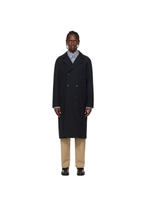 A.P.C. Navy Croisé Coat