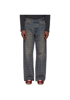HOPE Blue Loose-Fit Jeans