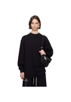 Rick Owens Black Champion Edition Girdered Sweatshirt