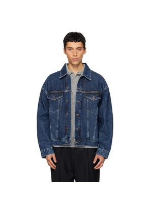AGOLDE Navy Stefano Denim Jacket