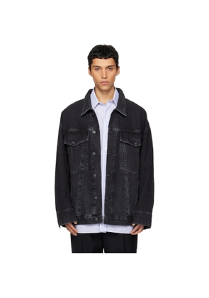 AGOLDE Black Wayne Denim Jacket