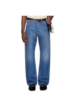 Valentino Blue 5 Pocket Jeans