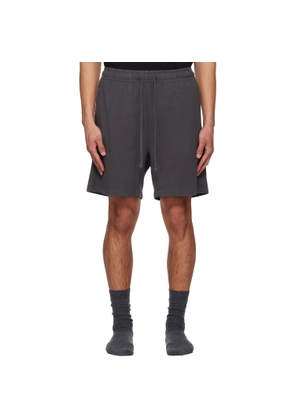 SKIMS Gray Jersey Lounge Relaxed Shorts