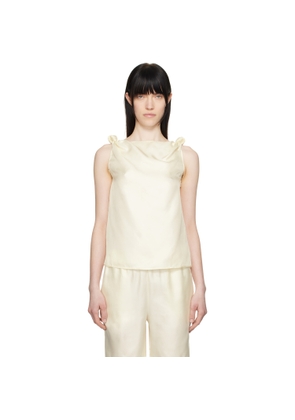 Loulou de Saison Off-White Remy Tank Top