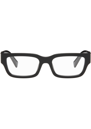 Prada Eyewear Black Rectangular Glasses