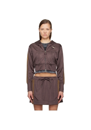 Vivienne Westwood Brown Striped Leo Hoodie