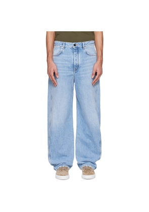 Givenchy Blue Couture Seam Jeans