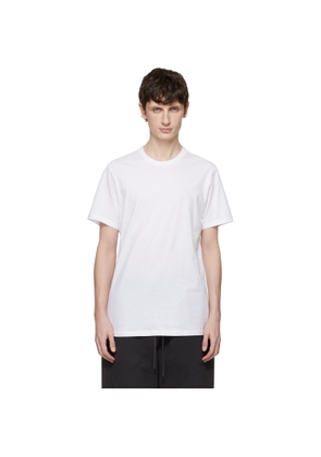 SKIMS Three-Pack White Skims Basics Lightweight T-shirts