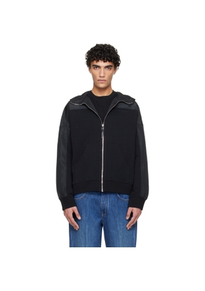 Givenchy Black Windbreaker Hoodie Jacket