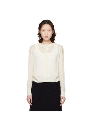 Loulou de Saison Off-White Kita Cardigan