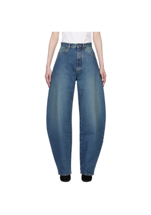 ALAÏA Blue Round Jeans