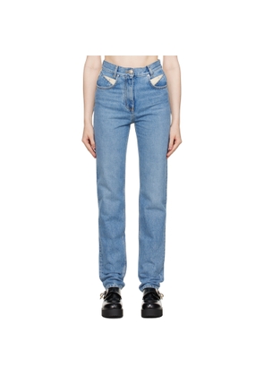 Givenchy Blue Slim Fit Yoke Jeans