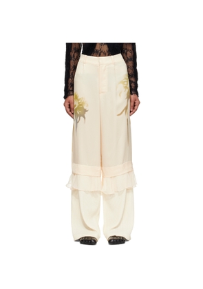 Collina Strada Beige Geranium Trousers