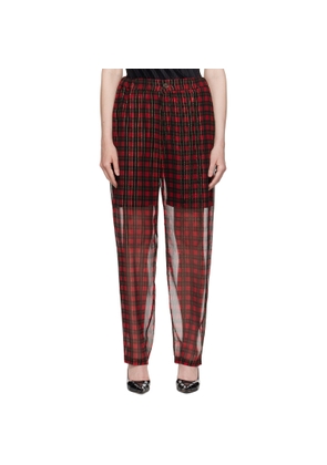 UNDERCOVER Red UC1E1507 Trousers