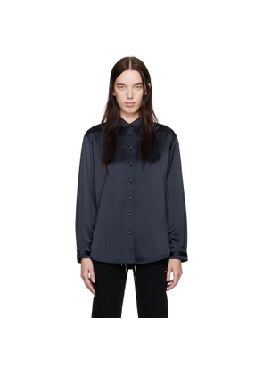 Proenza Schouler Navy Proenza Schouler White Label Raven Shirt