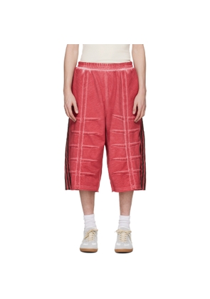 Thug Club Red adidas Originals Edition TC Sweat Shorts