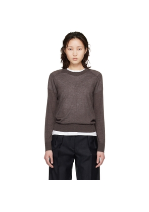Loulou de Saison Brown Ditto Fluid Sweater
