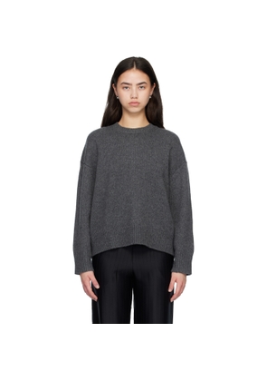 Loulou de Saison Gray PIA Oversized Cashmere Sweater