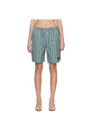 HommeGirls Green Long Boxer Shorts