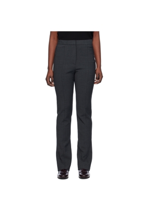 TOTEME Gray Slim Trousers