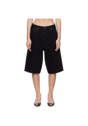 Prototypes Black New Denim Shorts