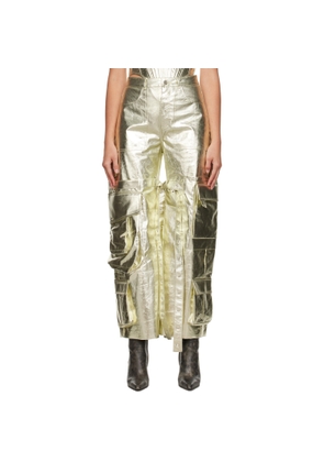 Marques Almeida Gold Multipocket Jeans