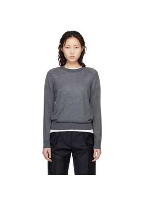 Loulou de Saison Gray Ditto Fluid Sweater