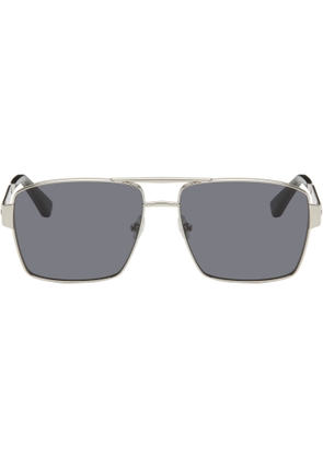 AMI Paris Silver Stainless Steel 75007 Sunglasses