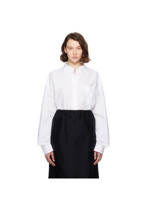The Row White Victoria Shirt
