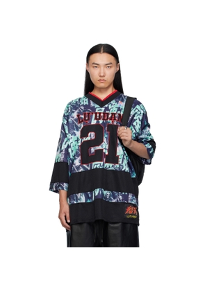 LU'U DAN Multicolor Hockey L-D T-shirt