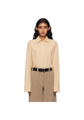 The Row Beige Margan Shirt